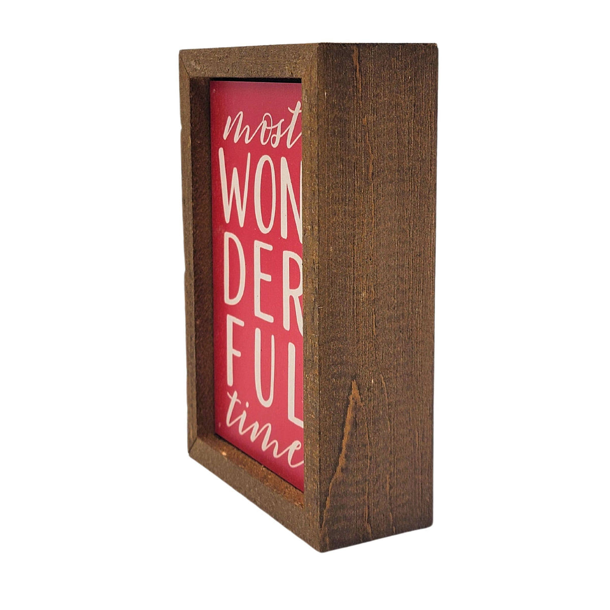 Most Wonderful Time - Wall Accent