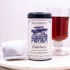 Elderberry Tea - 20 Teabags in Signature Tea Tin
