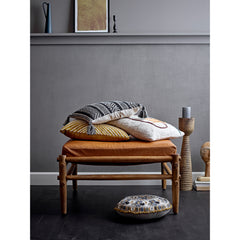 Embroidered Velvet Pillow