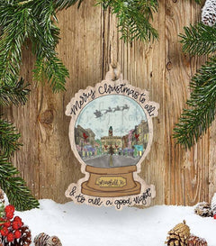 Casey Town Snowglobe Ornament