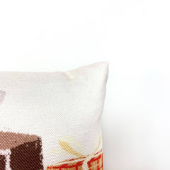 Christmas Gift Train Throw Pillow