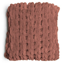 Chunky Knit Chenille Throw