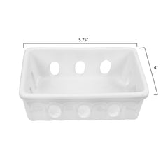 Stoneware Berry Basket/Soap Dish