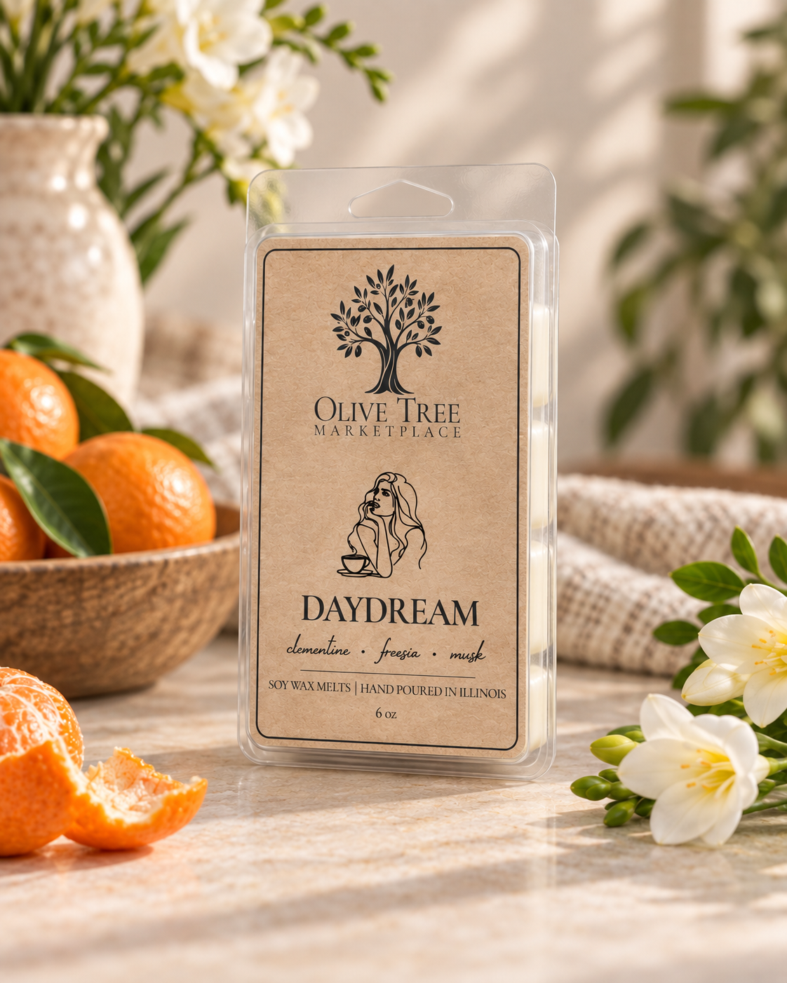 Daydream 6 oz Simply Elegant soy wax melt
