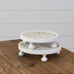 Floral Cut-Out Risers