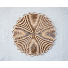Hand-Woven Palm Placemat