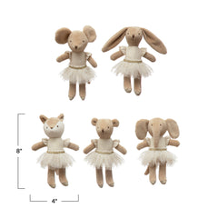 Plush Ballerina Animal