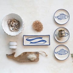 Hand-Woven Palm Coasters