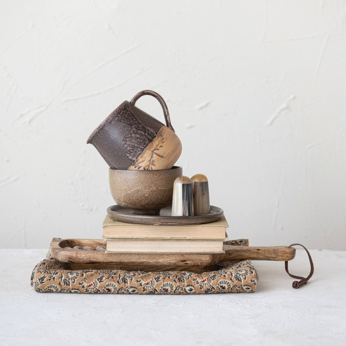 Horn Salt Shakers