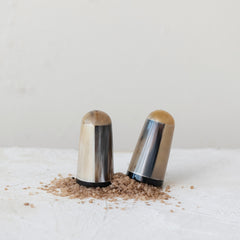 Horn Salt Shakers