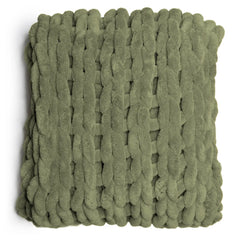 Chunky Knit Chenille Throw