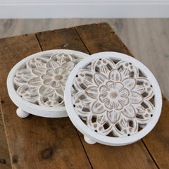 Floral Cut-Out Risers