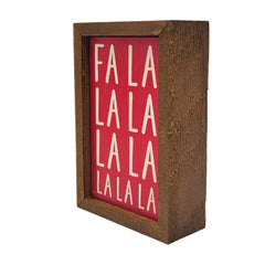 Fa La La - Wall Accent Sign