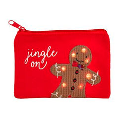 Light Up Christmas Pouch