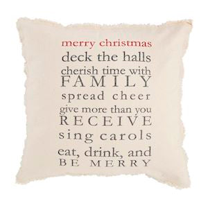 Rules Pillow Holiday