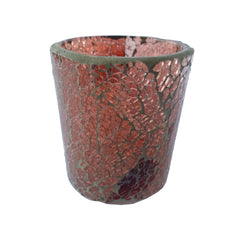 Glass Mosaic Votive Holder