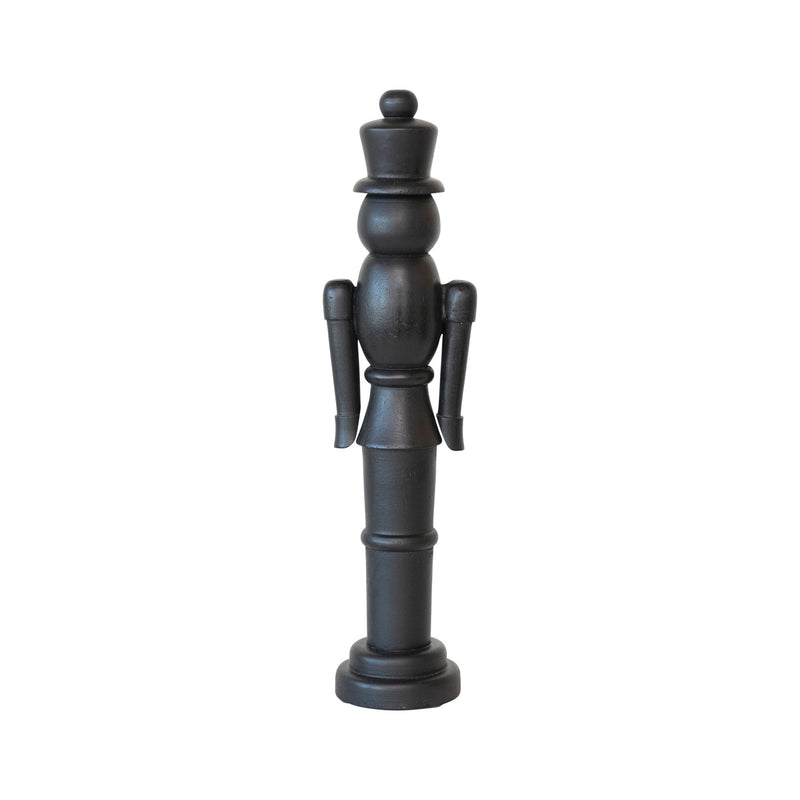 Mango Wood Nutcracker Black