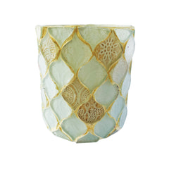 Glass Mosaic Votive Holder