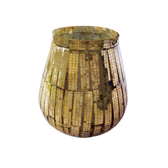 Glass Mosaic Votive Holder