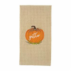 Embroidered Towel Thanksgiving