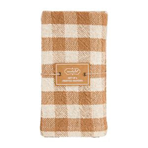 Check Napkin Set
