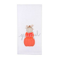 Embroidered Towel Thanksgiving