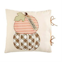 Appliquéd Thanksgiving Pillow
