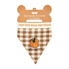 Reversible Pet Holiday Bandana