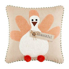 Appliquéd Thanksgiving Pillow