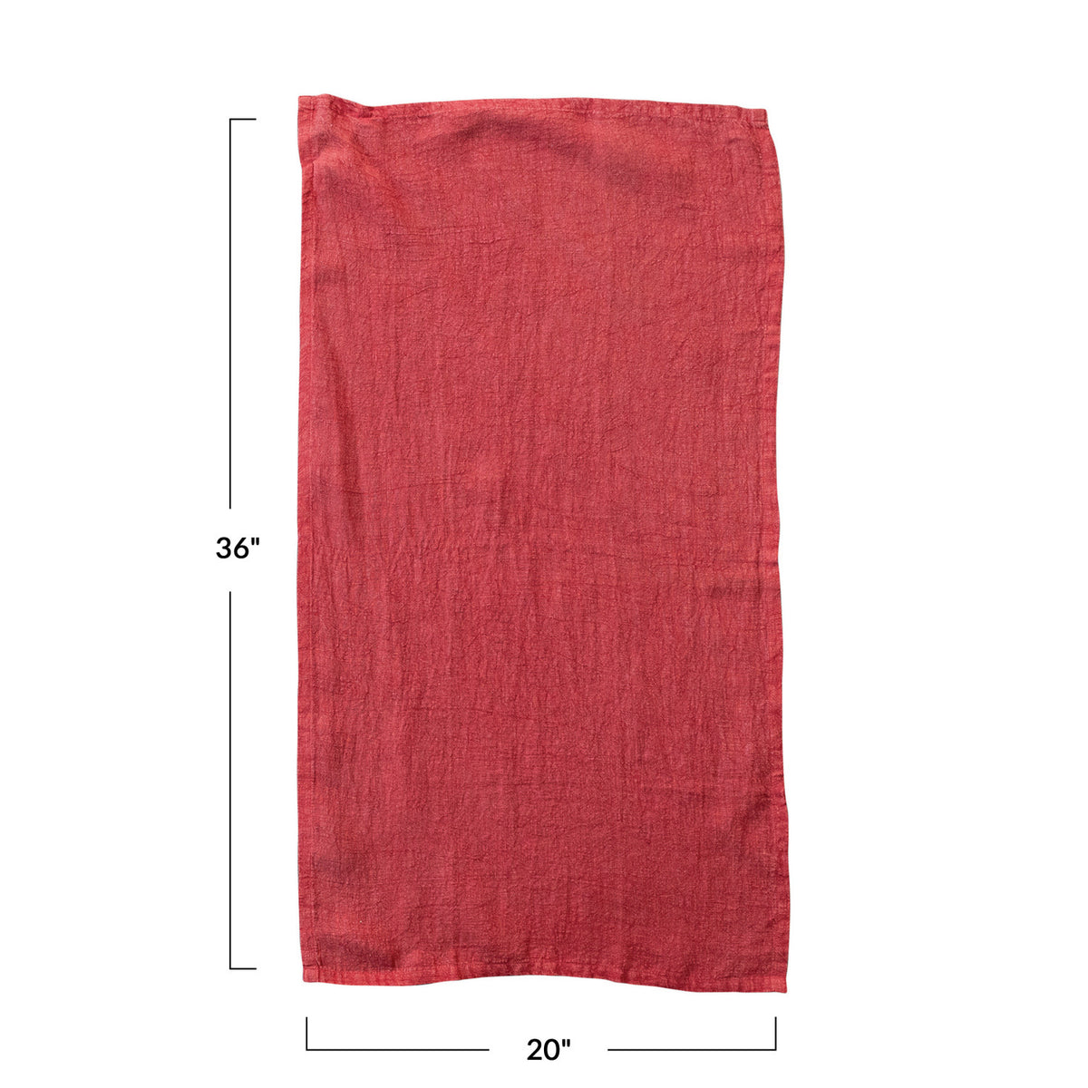 Oversized Stonewashed Linen Tea Towel
