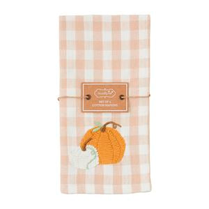 Embroidery Check Napkin