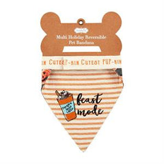 Reversible Pet Holiday Bandana