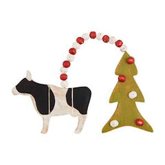Double Farm Ornaments