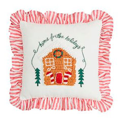 Mini Crochet Christmas Pillows