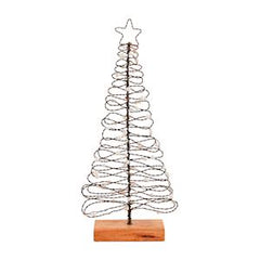 Beaded Wire Tree Sitter