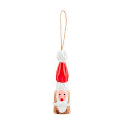 Wood Peg Ornaments