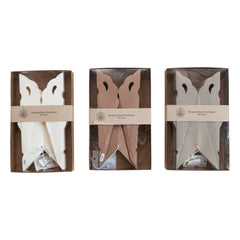 30" Recycled Paper Folding Snowflake Ornament w/ LED Light String, 3 Colors