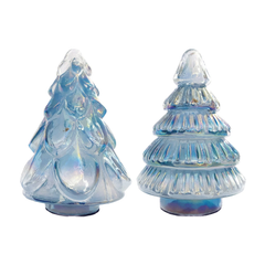 Embossed Glass Tree