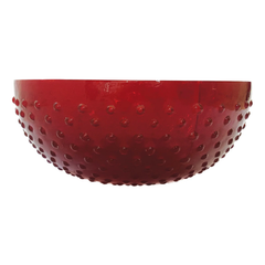 Glass Hobnail Bowl