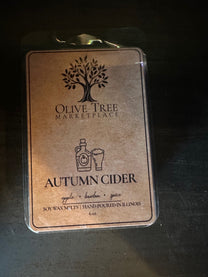 Olive Tree Marketplace Autumn Cider 6 oz soy wax melt