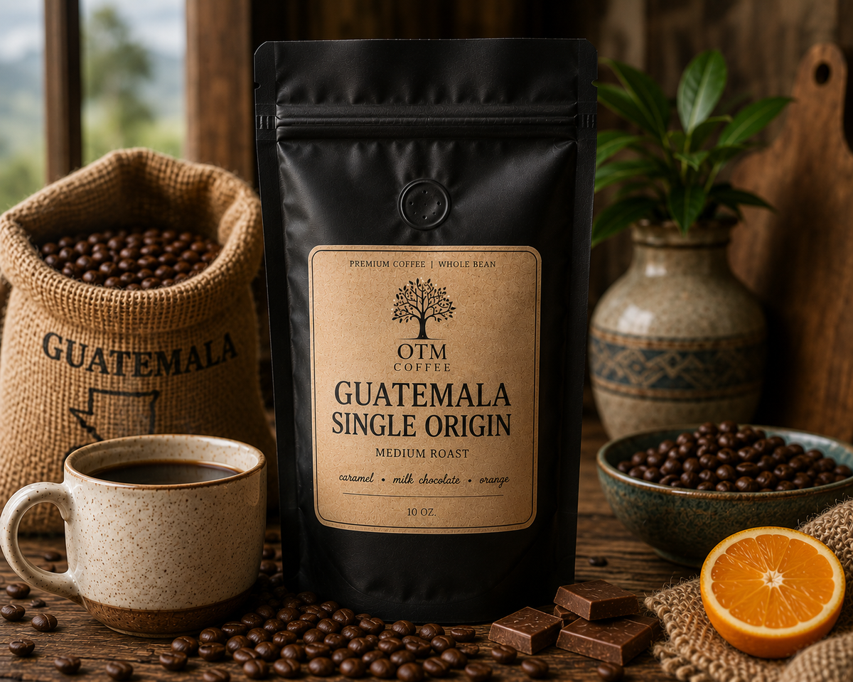 Olive Tree Marketplace Guatemala Single Origin coffee lifestyle photo
