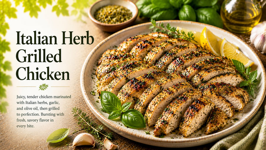Italian Herb Grilled Chicken
