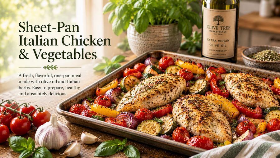 Sheet-Pan Italian Chicken & Vegetables