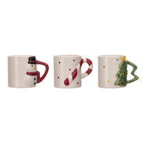 Stoneware Holiday Mug w/Handle
