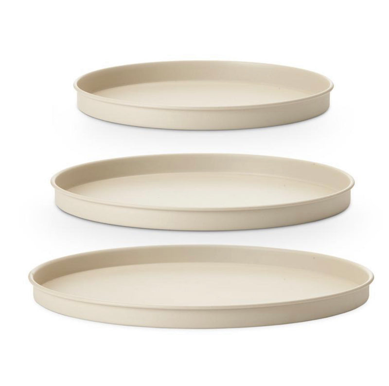 Matte Ivory Trays