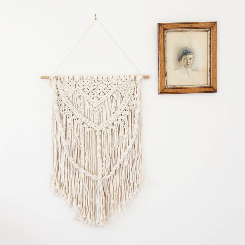 Handmade Cotton Woven Wall Hanging