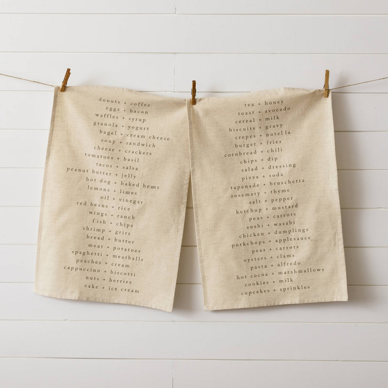 Food Tea Towels