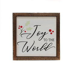 Joy to the World - Sign