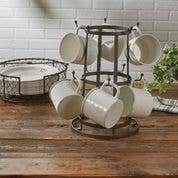 10 Mug Metal Mug Rack
