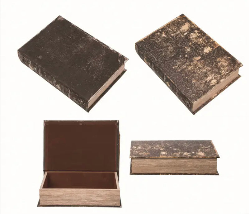 Distressed Book Box
